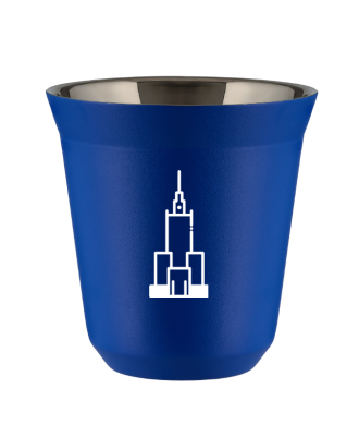 Tasse 150 ml BLEU "Pałac kultury i nauki (blanc)" Tasse 150 ml BLEU "Pałac kultury i nauki (blanc)"