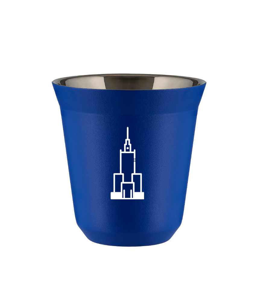 Tasse 150 ml BLEU "Pałac kultury i nauki (blanc)"