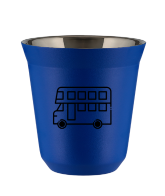 Tasse 150 ml BLEU "Bus (noir)" Tasse 150 ml BLEU "Bus (noir)"