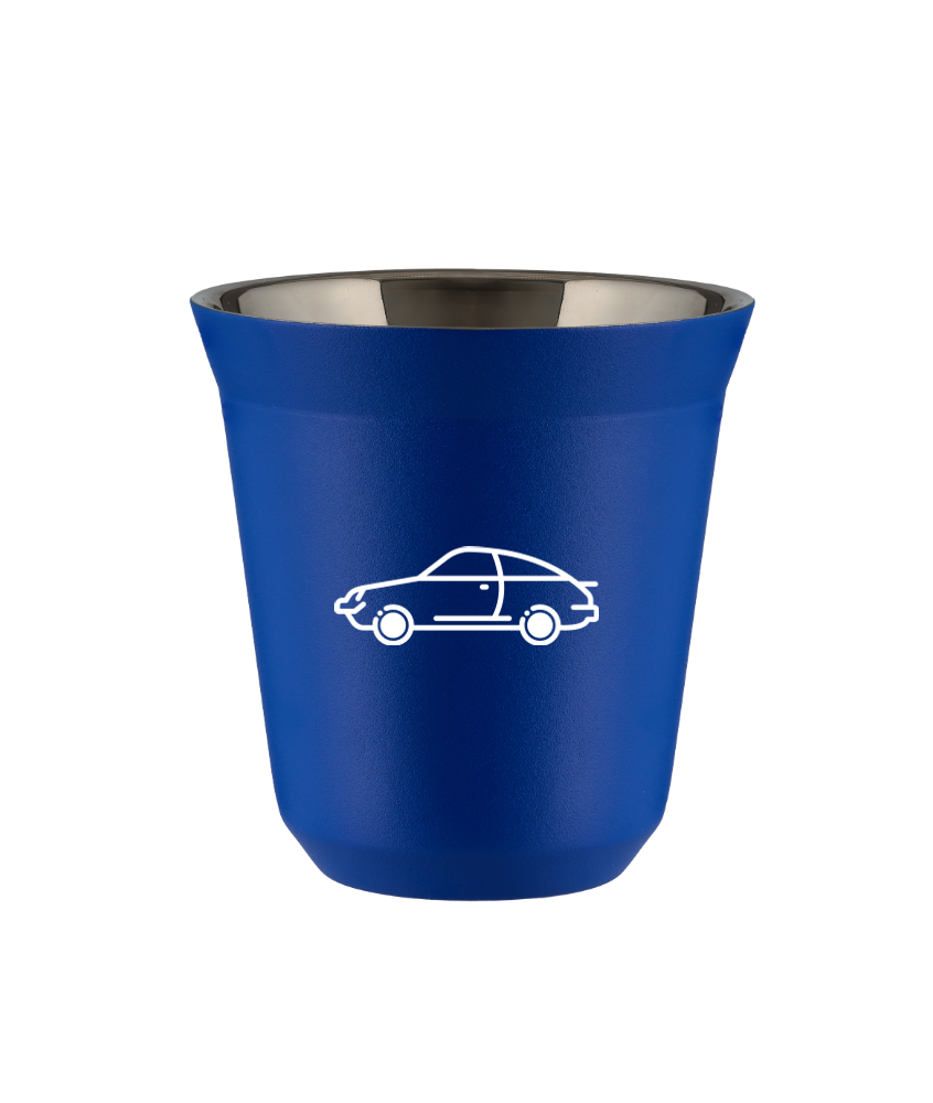 Tasse 150 ml BLEU "Voiture (blanc)" Tasse 150 ml BLEU "Voiture (blanc)"