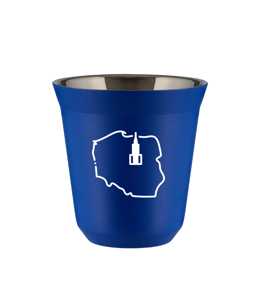Tasse 150 ml BLEU "Pologne (blanc)" Tasse 150 ml BLEU "Pologne (blanc)"