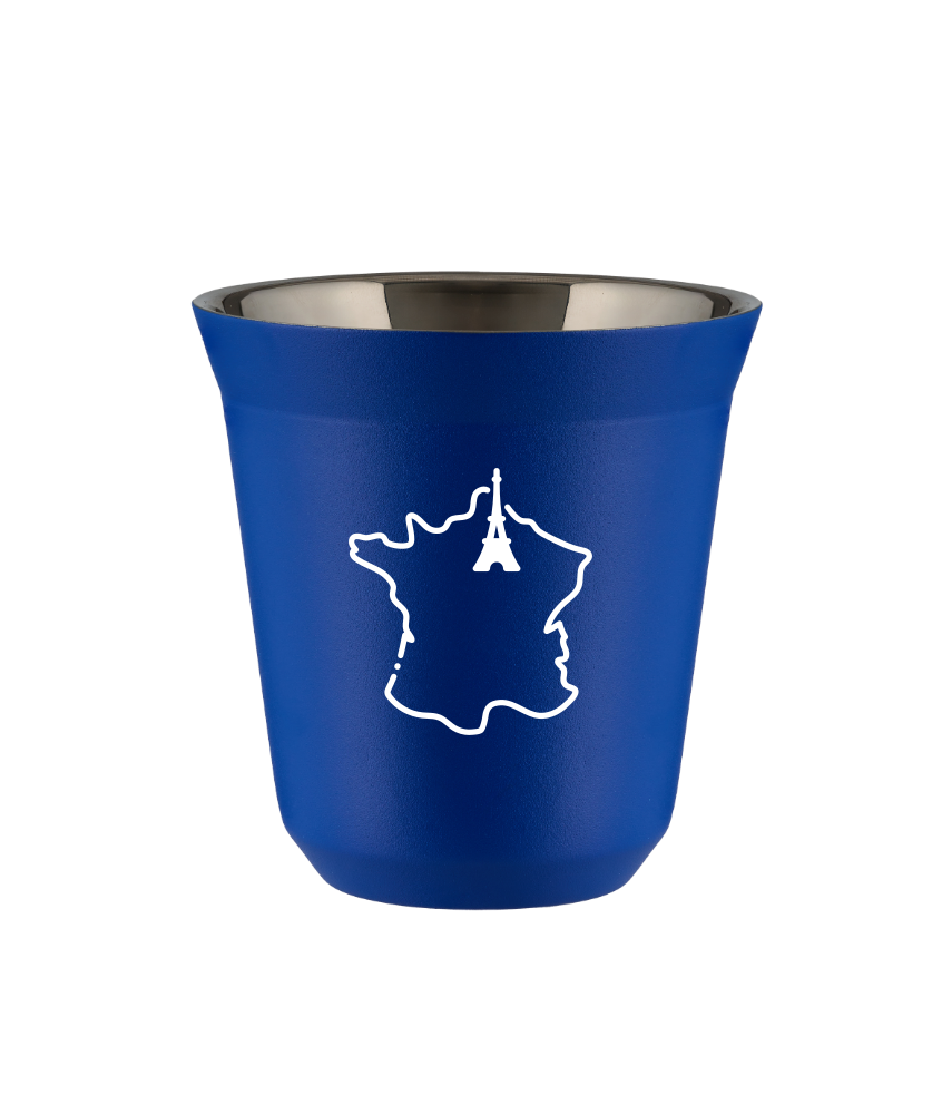 Tasse 150 ml BLEU "France (blanc)" Tasse 150 ml BLEU "France (blanc)"