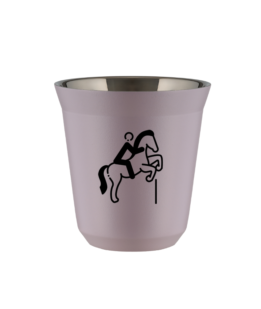 Tasse 150 ml LAVANDE "Équitation 1" Tasse 150 ml LAVANDE "Équitation 1"