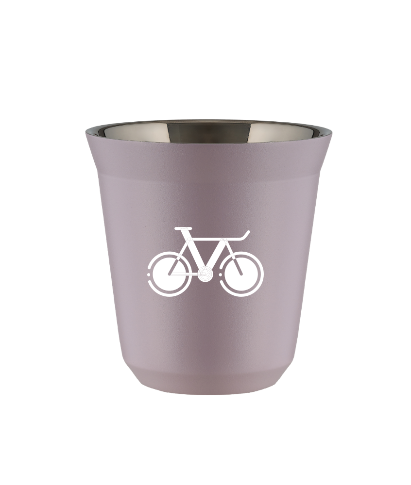 Tasse 150 ml LAVANDE "Vélo 1 (blanc)" Tasse 150 ml LAVANDE "Vélo 1 (blanc)"