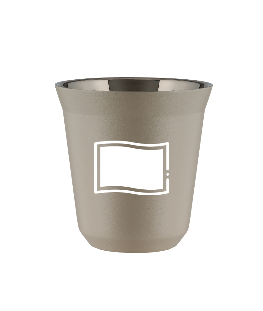 Tasse 150 ml BEIGE "Drapeau polonais (blanc)" Tasse 150 ml BEIGE "Drapeau polonais (blanc)"