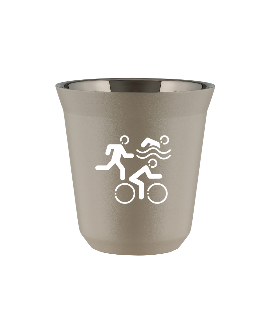 Tasse 150 ml BEIGE "Sports (blanc)" Tasse 150 ml BEIGE "Sports (blanc)"