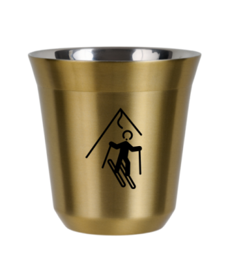 Tasse 80 ml OR "Ski" Tasse 80 ml OR "Ski"