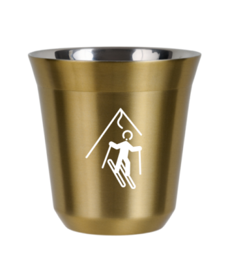 Tasse 80 ml OR "Ski (blanc)" Tasse 80 ml OR "Ski (blanc)"