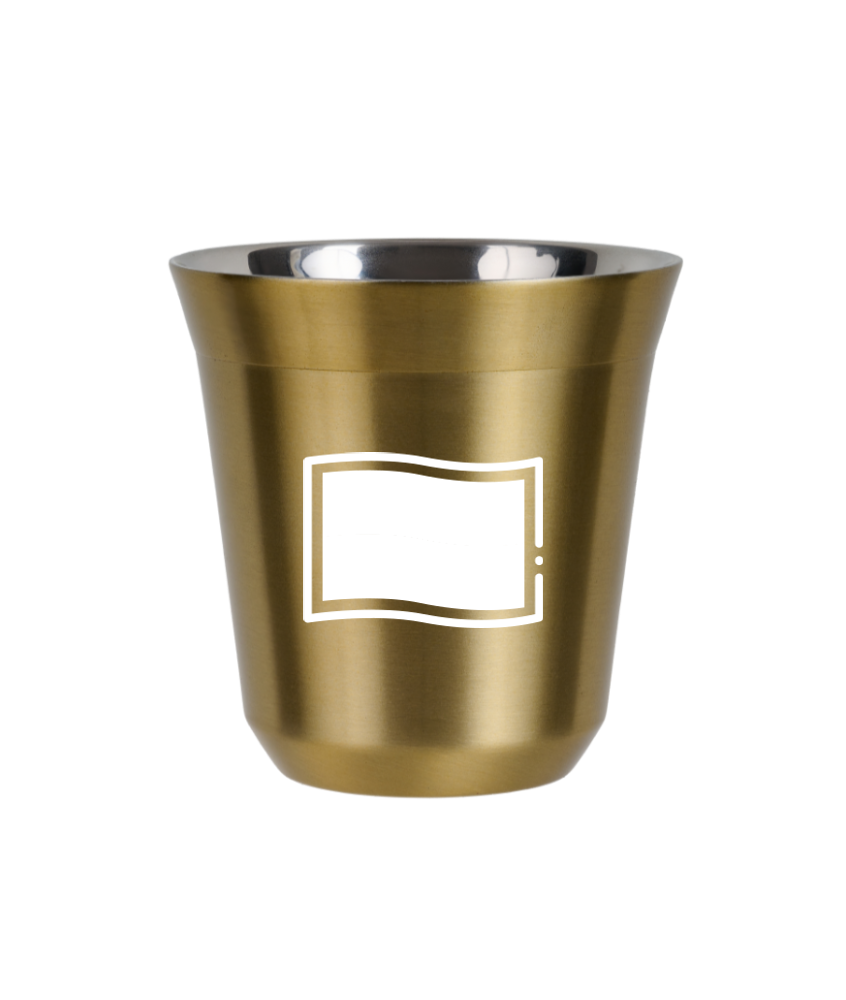 Tasse 80 ml OR "Drapeau polonais (blanc)" Tasse 80 ml OR "Drapeau polonais (blanc)"