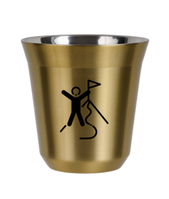Tasse 80 ml OR "Escalade 1" Tasse 80 ml OR "Escalade 1"