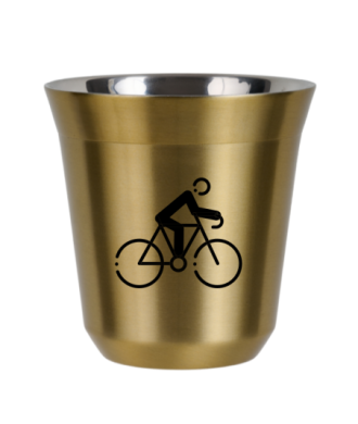 Tasse 80 ml OR "Cyclisme 3" Tasse 80 ml OR "Cyclisme 3"