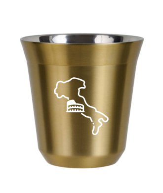 Tasse 80 ml OR "Italie (blanc)" Tasse 80 ml OR "Italie (blanc)"