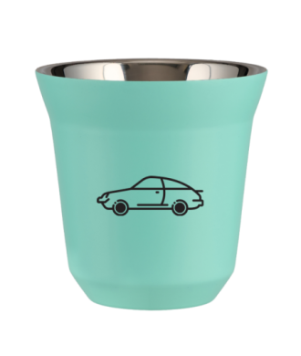 Tasse 80 ml TURQUOISE "Voiture (noir)" Tasse 80 ml TURQUOISE "Voiture (noir)"