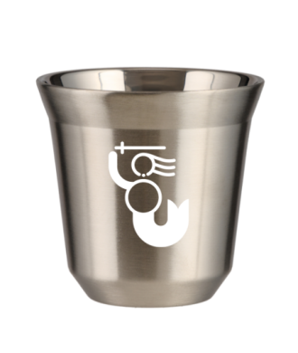 Tasse 80 ml ARGENT "WARSZAWSKA SYRENKA (blanc)" Tasse 80 ml ARGENT "WARSZAWSKA SYRENKA (blanc)"