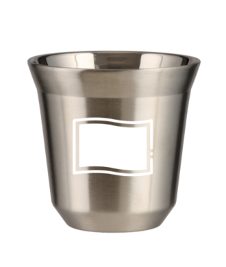Tasse 80 ml ARGENT "Drapeau polonais (blanc)" Tasse 80 ml ARGENT "Drapeau polonais (blanc)"