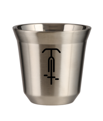 Tasse 80 ml ARGENT "Cyclisme 1 (noir)" Tasse 80 ml ARGENT "Cyclisme 1 (noir)"
