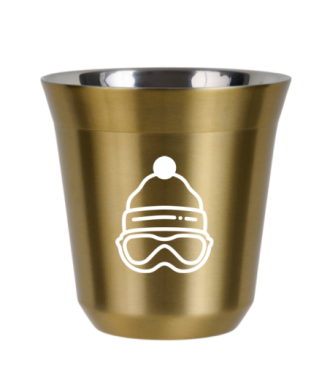 Tasse 80 ml OR "Casquette (blanc)" Tasse 80 ml OR "Casquette (blanc)"