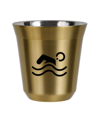 Tasse 80 ml OR "Natation" Tasse 80 ml OR "Natation"