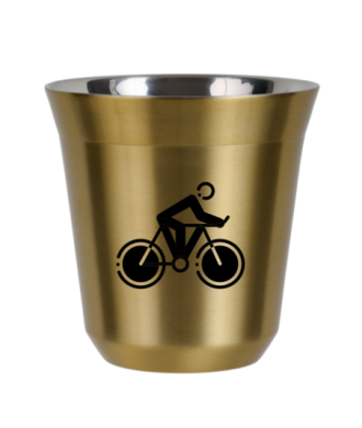 Tasse 80 ml OR "Cyclisme 2" Tasse 80 ml OR "Cyclisme 2"