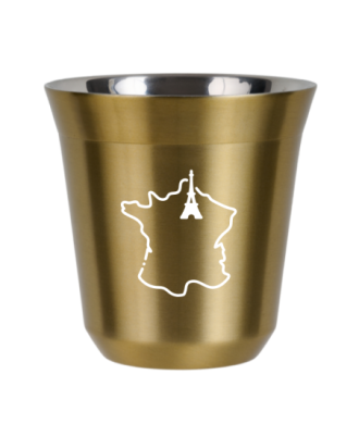 Tasse 80 ml OR "France (blanc)" Tasse 80 ml OR "France (blanc)"