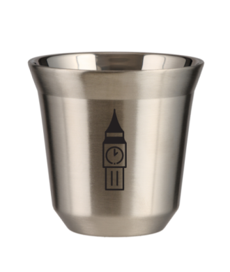 Tasse 80 ml ARGENT "BIG BEN (noir)" Tasse 80 ml ARGENT "BIG BEN (noir)"