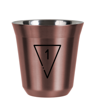 Tasse 80 ml OR ROSE "1" Tasse 80 ml OR ROSE "1"