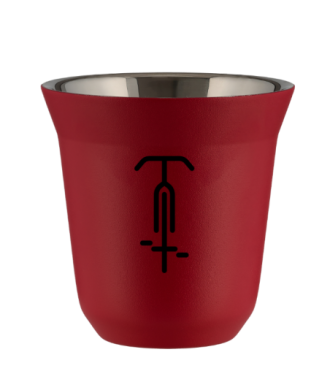Tasse 80 ml ROUGE "Cyclisme 1 (noir)" Tasse 80 ml ROUGE "Cyclisme 1 (noir)"