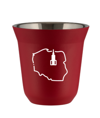 Tasse 80 ml ROUGE "Pologne (blanc)" Tasse 80 ml ROUGE "Pologne (blanc)"