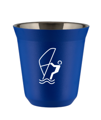 Tasse 80 ml BLEU "Sports nautiques (blanc)" Tasse 80 ml BLEU "Sports nautiques (blanc)"