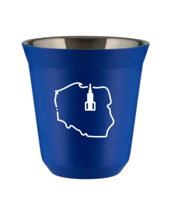 Tasse 80 ml BLEU "Pologne (blanc)" Tasse 80 ml BLEU "Pologne (blanc)"