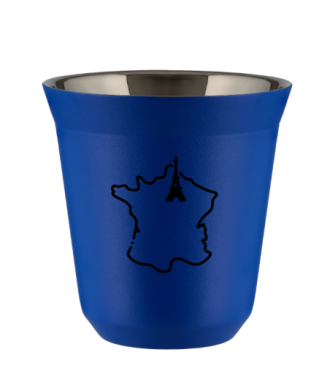 Tasse 80 ml BLEU "France" Tasse 80 ml BLEU "France"