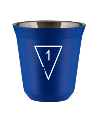 Tasse 80 ml BLEU "1 (blanc)" Tasse 80 ml BLEU "1 (blanc)"