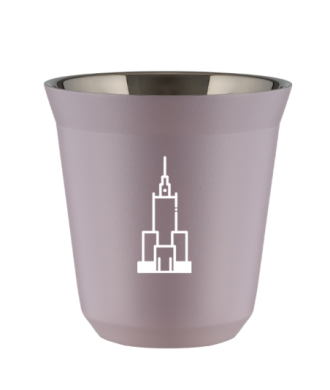 Tasse 80 ml LAVANDE "Pałac kultury i nauki (blanc)" Tasse 80 ml LAVANDE "Pałac kultury i nauki (blanc)"