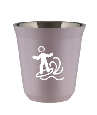 Tasse 80 ml LAVANDE "Planche à voile (blanc)" Tasse 80 ml LAVANDE "Planche à voile (blanc)"