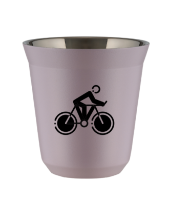 Tasse 80 ml LAVANDE "Cyclisme 2 (noir)" Tasse 80 ml LAVANDE "Cyclisme 2 (noir)"