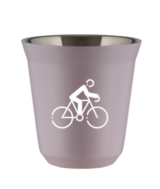 Tasse 80 ml LAVANDE "Cyclisme 3 (blanc)" Tasse 80 ml LAVANDE "Cyclisme 3 (blanc)"
