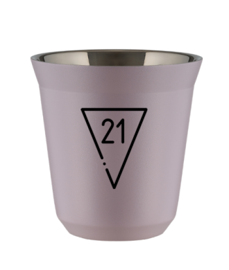 Tasse 80 ml LAVANDE "21 (noir)" Tasse 80 ml LAVANDE "21 (noir)"