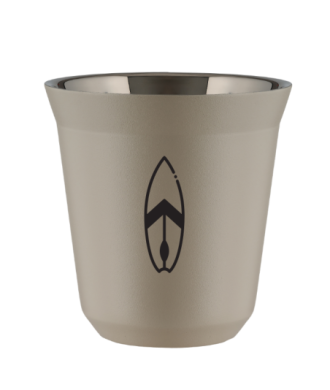 Tasse 80 ml BEIGE "Planche (noir)" Tasse 80 ml BEIGE "Planche (noir)"