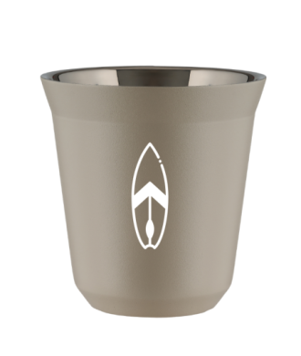 Tasse 80 ml BEIGE "Planche (blanc)" Tasse 80 ml BEIGE "Planche (blanc)"