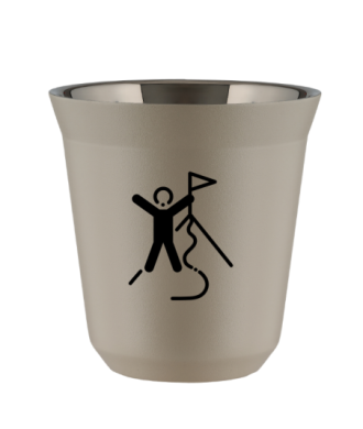 Tasse 80 ml BEIGE "Escalade 1" Tasse 80 ml BEIGE "Escalade 1"