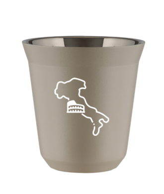 Tasse 80 ml BEIGE "Italie (blanc)" Tasse 80 ml BEIGE "Italie (blanc)"