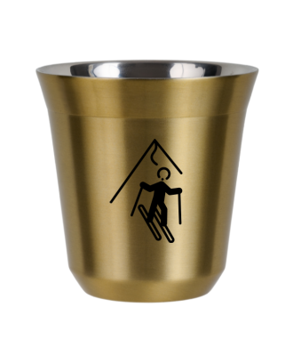 Tasse 80 ml OR "Ski" Tasse 80 ml OR "Ski"