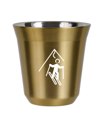 Tasse 80 ml OR "Ski (blanc)" Tasse 80 ml OR "Ski (blanc)"