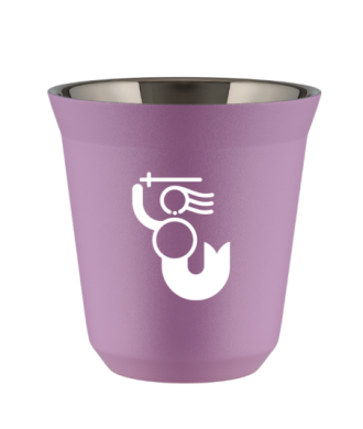 Tasse 80 ml LILAS "WARSZAWSKA SYRENKA (blanc)" Tasse 80 ml LILAS "WARSZAWSKA SYRENKA (blanc)"