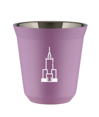 Tasse 80 ml LILAS "Pałac kultury i nauki (blanc)" Tasse 80 ml LILAS "Pałac kultury i nauki (blanc)"