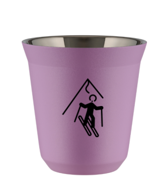 Tasse 80 ml LILAS "Ski (noir)" Tasse 80 ml LILAS "Ski (noir)"