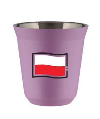 Tasse 80 ml LILAS "Drapeau polonais" Tasse 80 ml LILAS "Drapeau polonais"