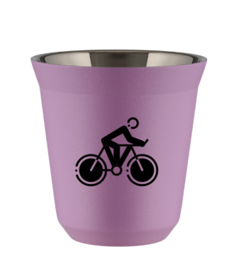Tasse 80 ml LILAS "Cyclisme 2" Tasse 80 ml LILAS "Cyclisme 2"