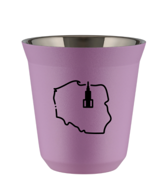 Tasse 80 ml LILAS "Pologne (noir)" Tasse 80 ml LILAS "Pologne (noir)"