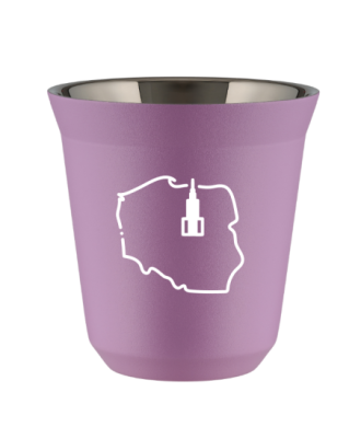 Tasse 80 ml LILAS "Pologne (blanc)" Tasse 80 ml LILAS "Pologne (blanc)"